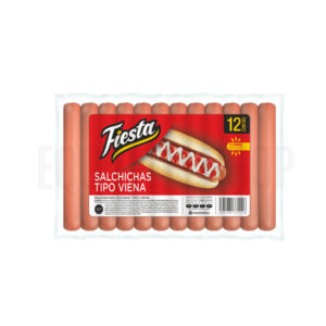 Salchicha fiesta tipo viena - paquete 12 und